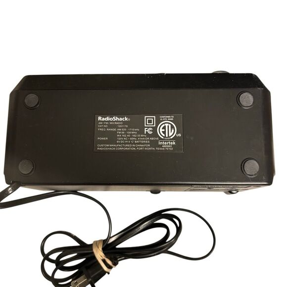 Radio Shack AM/FM/WX Digital Radio *Tested* - Picture 8 of 9